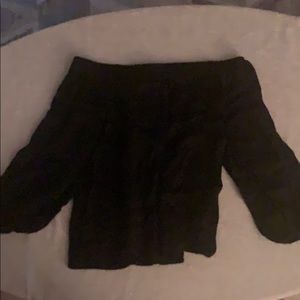 black h&m shirt